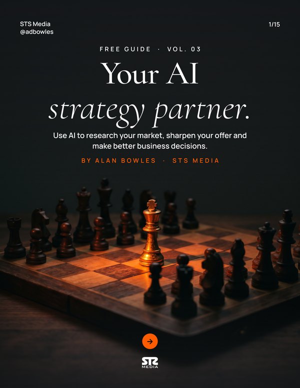 Your AI Strategy Partner ebook cover